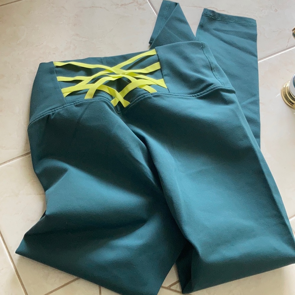 Leggings and sports bra